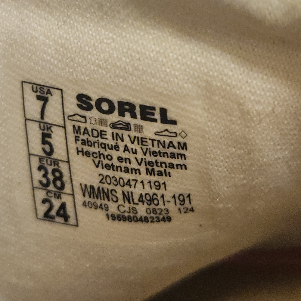 Sorel Kinetic Impact Wedge Slides - Picture 4 of 5